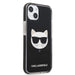 Karl Lagerfeld KLHCP13MTPECK iPhone 13 6.1’’ hardcase black/black Choupette Head - Cell phone cases