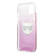 Karl Lagerfeld KLHCP13SCTRP iPhone 13 mini 5.4’’ hardcase pink/pink Choupette Head - Cell phone cases