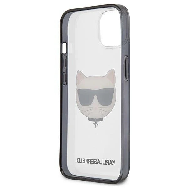 Karl Lagerfeld KLHCP13SHCHCK iPhone 13 mini 5,4’’ transparent Ikonik Choupette - Cell phone cases and covers<<<HurtelXML