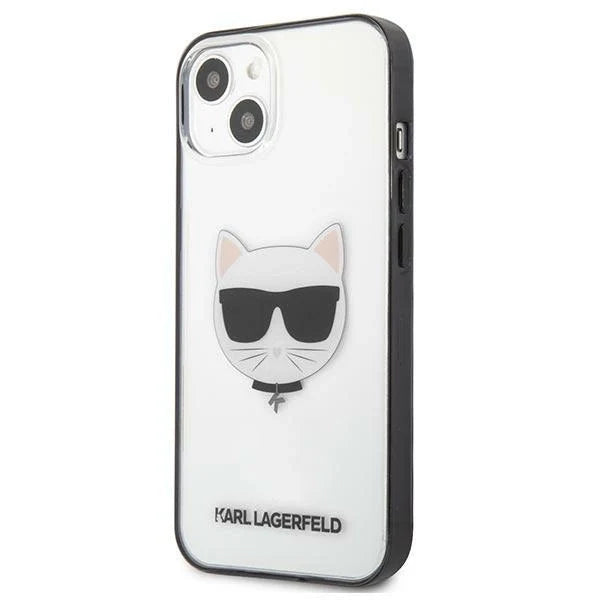 Karl Lagerfeld KLHCP13SHCHCK iPhone 13 mini 5,4’’ transparent Ikonik Choupette - Cell phone cases and covers<<<HurtelXML