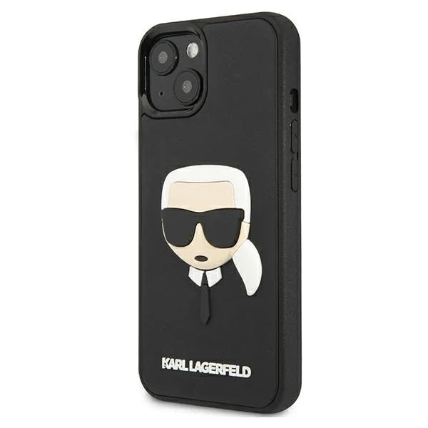 Karl Lagerfeld KLHCP13SKH3DBK iPhone 13 mini 5,4’’ czarny/black hardcase 3D Rubber Karl`s Head - Cell phone cases