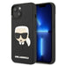 Karl Lagerfeld KLHCP13SKH3DBK iPhone 13 mini 5,4’’ czarny/black hardcase 3D Rubber Karl`s Head - Cell phone cases