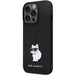Karl Lagerfeld KLHCP13XSMHCNPK case for iPhone 13 Pro Max 6.7’’ - black Silicone C Metal Pin - Cell phone cases