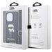Karl Lagerfeld KLHCP14LCSAKHPKK iPhone 14 Pro 6.1’’ hardcase black/black Crossbody Saffiano Monogram Ikonik - Cell