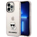 Karl Lagerfeld KLHCP14LCTTRI iPhone 14 Pro 6.1 ’hardcase pink / pink Transparent Choupette Body - Cell phone cases