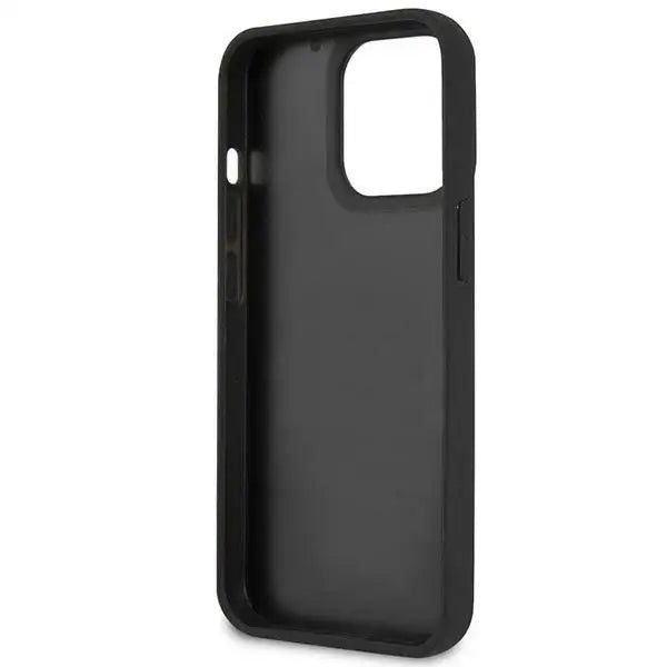 Karl Lagerfeld KLHCP14LKH3DBK iPhone 14 Pro 6.1 ’black / black hardcase 3D Rubber Karl`s Head - Cell phone cases