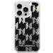 Karl Lagerfeld KLHCP14LLMNMK iPhone 14 Pro 6.1 ’hardcase black / black Liquid Glitter Monogram - Cell phone cases