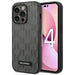 Karl Lagerfeld KLHCP14LSAKLHPG iPhone 14 Pro 6.1 ’hardcase gray / gray Saffiano Mono Metal Logo - Cell phone cases