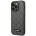 Karl Lagerfeld KLHCP14LSAKLHPG iPhone 14 Pro 6.1 ’hardcase gray / gray Saffiano Mono Metal Logo - Cell phone cases