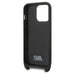 Karl Lagerfeld KLHCP14LSTKMK iPhone 14 Pro 6.1’’ black/black hardcase Monogram Ikonik Patch - Cell phone cases