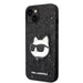 Karl Lagerfeld KLHCP14MG2CPK iPhone 14 Plus 6.7’’ black/black hardcase Glitter Choupette Patch - Cell phone cases