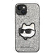 Karl Lagerfeld KLHCP14MG2CPS iPhone 14 Plus 6.7’’ silver/silver hardcase Glitter Choupette Patch - Cell phone cases