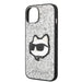 Karl Lagerfeld KLHCP14MG2CPS iPhone 14 Plus 6.7’’ silver/silver hardcase Glitter Choupette Patch - Cell phone cases