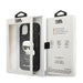 Karl Lagerfeld KLHCP14MGFKPK iPhone 14 Plus 6.7 ’hardcase black / black Glitter Flakes Ikonik - Cell phone cases