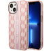 Karl Lagerfeld KLHCP14MHKLSPCP iPhone 14 Plus 6.7 ’hardcase pink / pink Mono Vertical Stripe - Cell phone cases