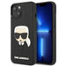 Karl Lagerfeld KLHCP14MKH3DBK iPhone 14 Plus 6.7 ’black / black hardcase 3D Rubber Karl’s Head - Cell phone cases