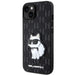 Karl Lagerfeld KLHCP14MSAKHPCK iPhone 14 Plus 6.7’’ black/black Saffiano Monogram Choupette - Cell phone cases