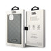 Karl Lagerfeld KLHCP14MSAKLHPG iPhone 14 Plus 6.7 ’hardcase gray / gray Saffiano Mono Metal Logo - Cell phone cases