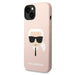 Karl Lagerfeld KLHCP14MSLKHLP iPhone 14 Plus 6.7 ’hardcase pink / pink Silicone Karl’s Head - Cell phone cases