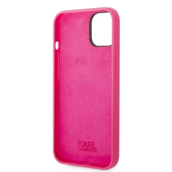 Karl Lagerfeld KLHCP14MSRSGRCF iPhone 14 Plus 6.7 ’hardcase pink / pink Silicone RSG - Cell phone cases