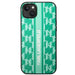 Karl Lagerfeld KLHCP14SPGKLSKN iPhone 14 6.1 ’hardcase green / green Monogram Stripe - Cell phone cases