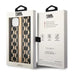 Karl Lagerfeld KLHCP14SPGKLSKW iPhone 14 6.1 ’hardcase brown / brown Monogram Stripe - Cell phone cases