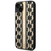 Karl Lagerfeld KLHCP14SPGKLSKW iPhone 14 6.1 ’hardcase brown / brown Monogram Stripe - Cell phone cases
