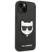 Karl Lagerfeld KLHCP14SSAPCHK iPhone 14 6,1’’ hardcase czarny/black Saffiano Choupette Head Patch - Cell phone cases