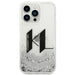 Karl Lagerfeld KLHCP14XLBKLCS iPhone 14 Pro Max 6,7’’ srebrny/silver hardcase Liquid Glitter Big KL - Cell phone cases
