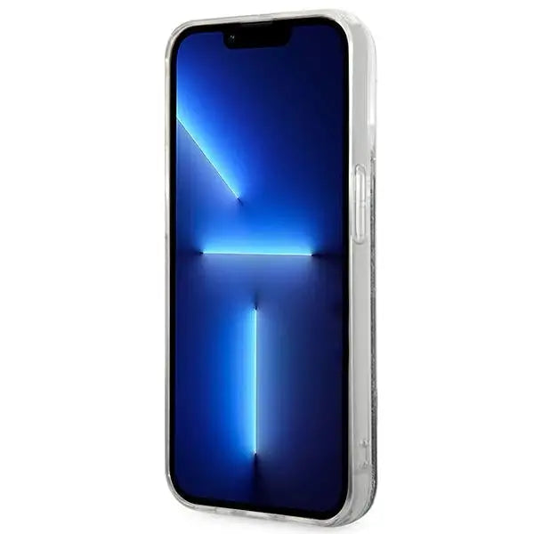 Karl Lagerfeld KLHCP14XLMNMK iPhone 14 Pro Max 6.7 ’hardcase black / black Liquid Glitter Monogram - Cell phone cases