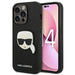 Karl Lagerfeld KLHCP14XSAPKHK iPhone 14 Pro Max 6,7’’ czarny/black hardcase Saffiano Karl’s Head Patch - Cell phone