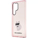 Karl Lagerfeld KLHCS23LHNCHTCP S23 Ultra S918 pink/pink hardcase Ikonik Choupette - Cell phone cases