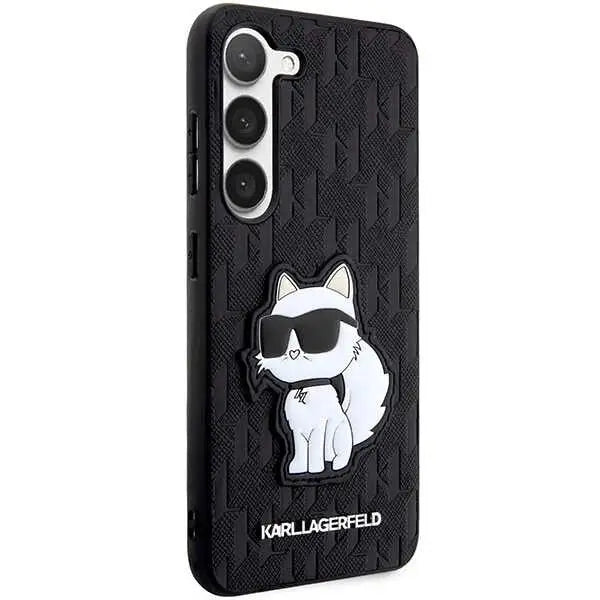 Karl Lagerfeld KLHCS23MSAKLHCPK S23+ S916 hardcase black/black Saffiano Monogram Choupette - Cell phone cases