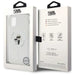 Karl Lagerfeld KLHMN61HGKCNOT case for iPhone 11 / Xr - transparent hardcase Karl&Choupette Glitter MagSafe - Cell