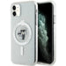 Karl Lagerfeld KLHMN61HGKCNOT case for iPhone 11 / Xr - transparent hardcase Karl&Choupette Glitter MagSafe - Cell