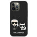 Karl Lagerfeld KLHMP13LSSKCK iPhone 13 Pro / 13 6,1’’ hardcase czarny/black Silicone Karl & Choupette Magsafe - Cell