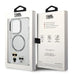Karl Lagerfeld KLHMP14LHKCT iPhone 14 Pro 6.1 ’hardcase transparent / transparent Karl & Choupette Aluminum Magsafe