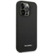Karl Lagerfeld KLHMP14LSLMP1K iPhone 14 Pro 6,1’’ hardcase czarny/black Silicone Plaque Magsafe - Cell phone cases