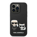 Karl Lagerfeld KLHMP14LSSKCK iPhone 14 Pro 6.1 ’hardcase black / black Liquid Silicone Karl & Choupette Magsafe - Cell