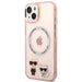 Karl Lagerfeld KLHMP14MHKCP iPhone 14 Plus 6.7 ’hardcase pink / pink Karl & Choupette Aluminum Magsafe - Cell phone