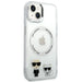 Karl Lagerfeld KLHMP14MHKCT iPhone 14 Plus 6.7 ’hardcase transparent / transparent Karl & Choupette Aluminum Magsafe