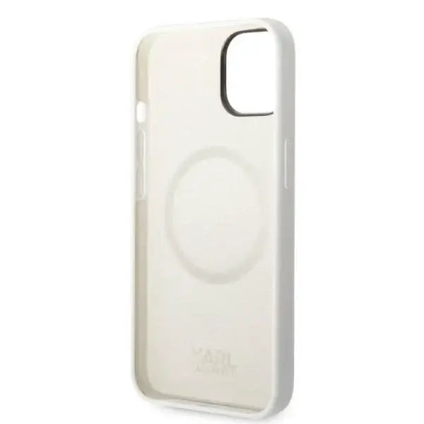 Karl Lagerfeld KLHMP14SSNCHBCH iPhone 14 6.1’’ hardcase white/white Silicone Choupette MagSafe - Cell phone cases