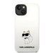 Karl Lagerfeld KLHMP14SSNCHBCH iPhone 14 6.1’’ hardcase white/white Silicone Choupette MagSafe - Cell phone cases