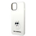 Karl Lagerfeld KLHMP14SSNCHBCH iPhone 14 6.1’’ hardcase white/white Silicone Choupette MagSafe - Cell phone cases