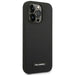 Karl Lagerfeld KLHMP14XSLMP1K iPhone 14 Pro Max 6,7’’ hardcase czarny/black Silicone Plaque Magsafe - Cell phone cases