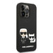 Karl Lagerfeld KLHMP14XSSKCK iPhone 14 Pro Max 6.7 ’hardcase black / black Liquid Silicone Karl & Choupette Magsafe