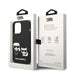 Karl Lagerfeld KLHMP14XSSKCK iPhone 14 Pro Max 6.7 ’hardcase black / black Liquid Silicone Karl & Choupette Magsafe
