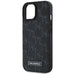Karl Lagerfeld Leather Monogram Metal Logo case for iPhone 15 / 14 / 13 - black - Cell phone cases