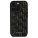 Karl Lagerfeld Leather Monogram Metal Logo MagSafe iPhone 16 Pro Case - Black - Cell phone cases and covers<<<HurtelXML