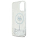 Karl Lagerfeld Liquid Glitter Choupette Head Magsafe iPhone 16 Case - Clear - Cell phone cases and covers<<<HurtelXML